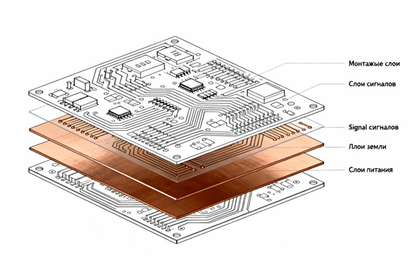 трассировка печатных плат