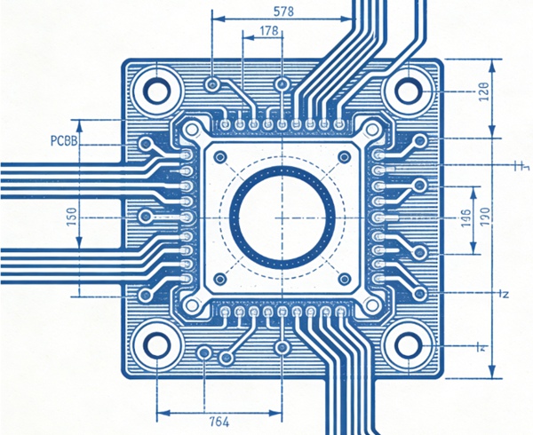 PCB отверстий (Via)