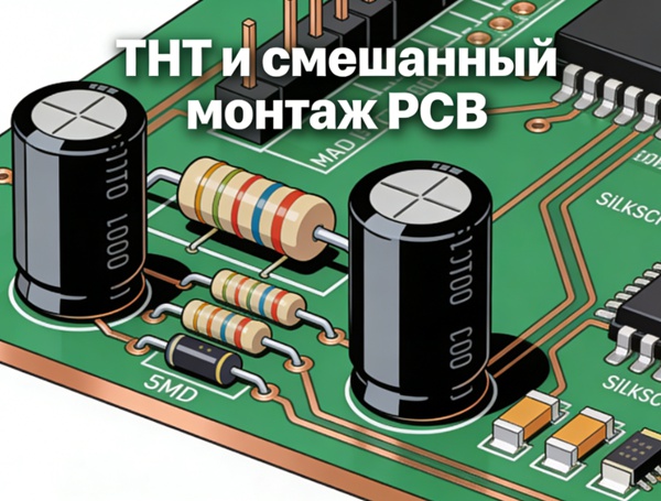 THT и смешанный монтаж PCB: влияние на стоимость и качество PCBA