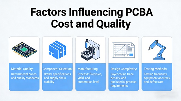 Факторы, влияющие на стоимость и качество PCBA