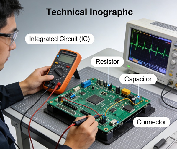 Тестирование и контроль качества PCBA