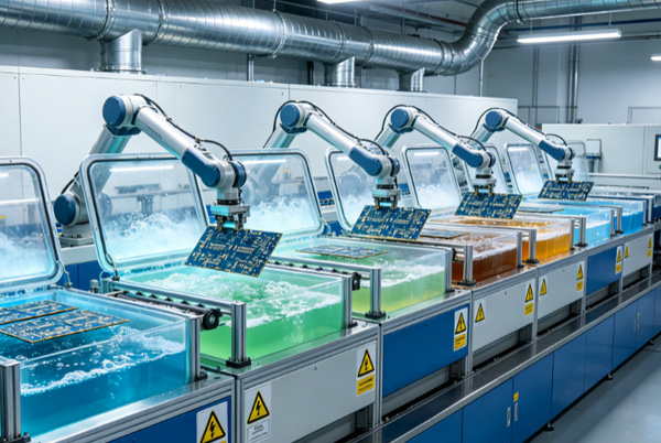Металлизация отверстий PCB