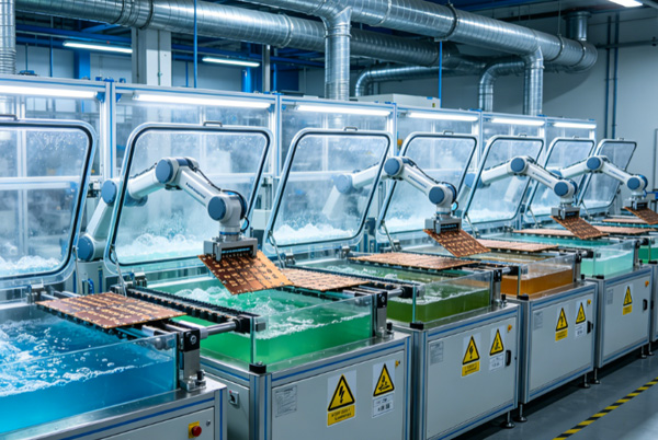 Металлизация отверстий PCB