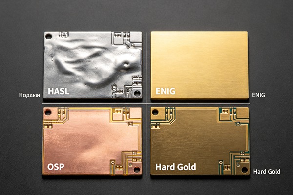 Финишное покрытие PCB