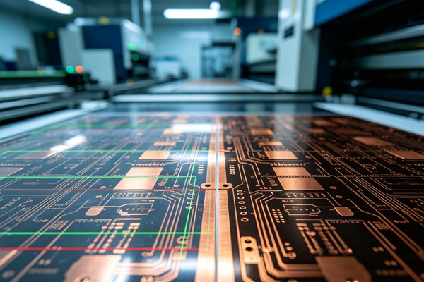 Формирование рисунка внешнего слоя PCB
