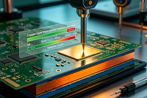 Контроль толщины медных слоёв PCB