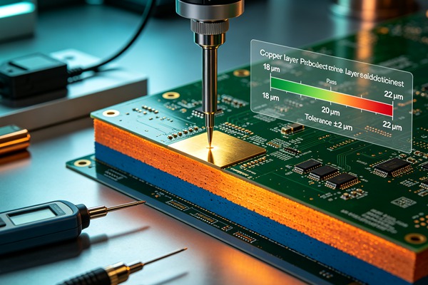 Контроль толщины медных слоёв PCB