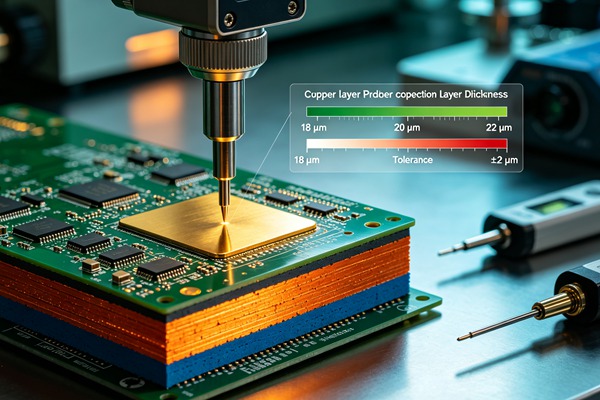 Контроль толщины медных слоёв PCB