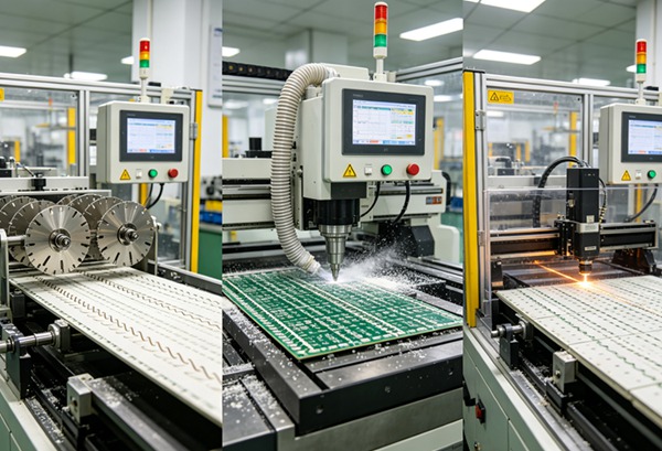 Разделение PCB после производства